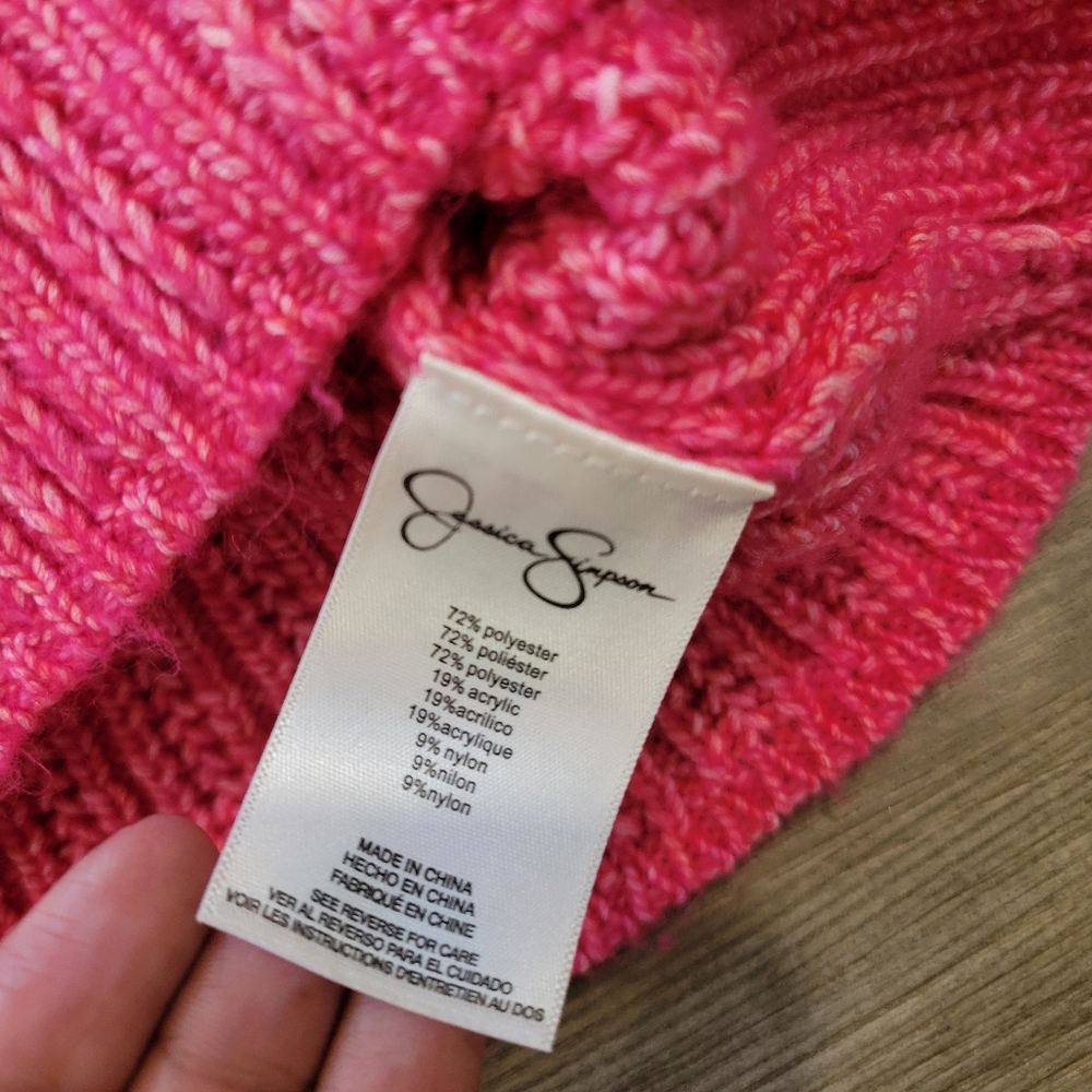 Jessica Simpson Ribbed Knit Sweater Size Medium - Picture 8 of 10